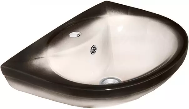 Раковина Rosa Комфорт чёрная