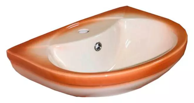 Раковина Rosa Комфорт коричневая