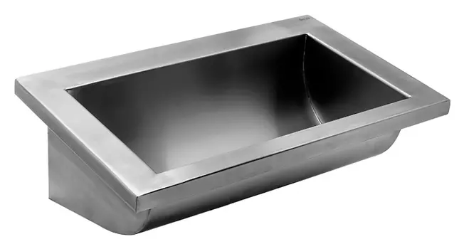 Раковина Senda Canal 120 satin w/o