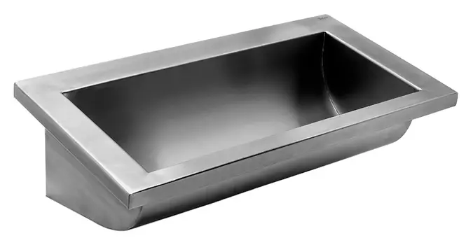 Раковина Senda Canal 210 satin w/o