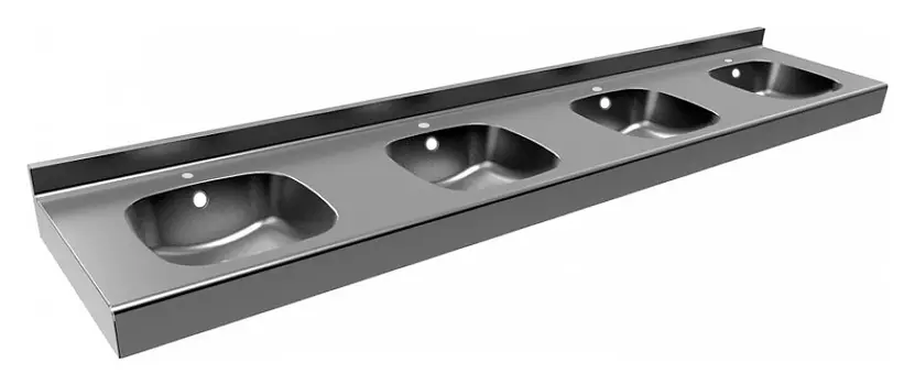 Раковина Senda Quadruplo rps satin w