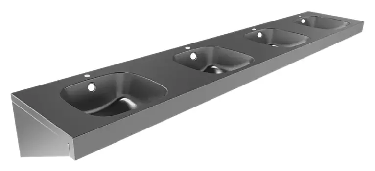 Раковина Senda Quadruplo s satin w