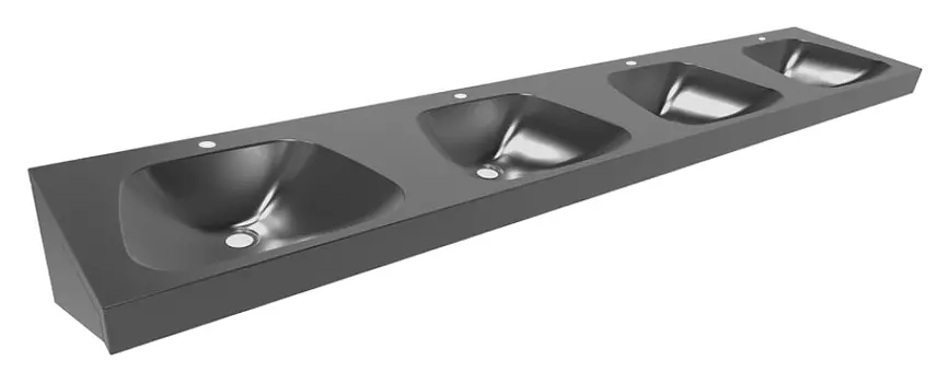 Раковина Senda Quadruplo z satin w/o