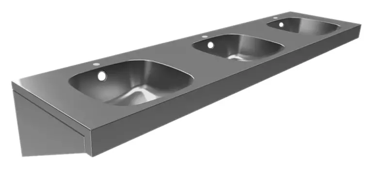 Раковина Senda Triplo s satin w