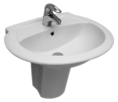 Раковина Serel Orchidee 6801 с полупьедесталом