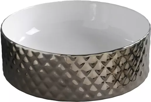 Рукомойник ArtCeram Rombo OSL009 platino, 44 см