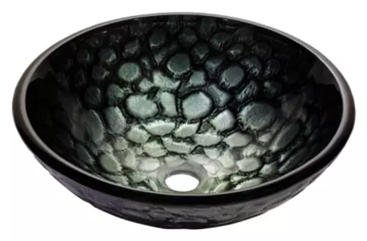 Рукомойник Kraus GV-397-19 mm черно-зеленый