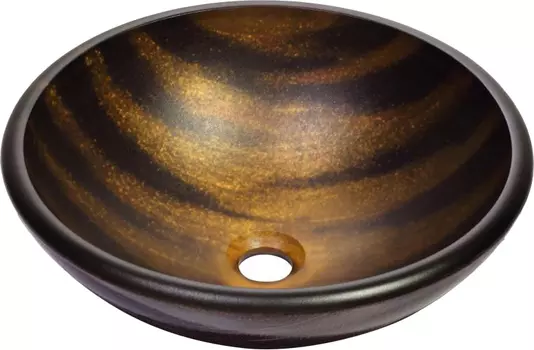 Рукомойник Kraus GV-695-19 mm коричнево-золотистый