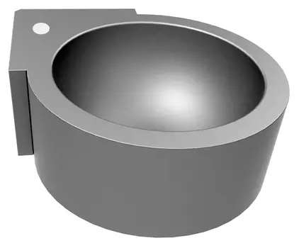 Рукомойник Senda Canto Satin w/o 211320008 с отверстием под смеситель