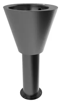 Рукомойник Senda Peconi satin w с отверстием под смеситель