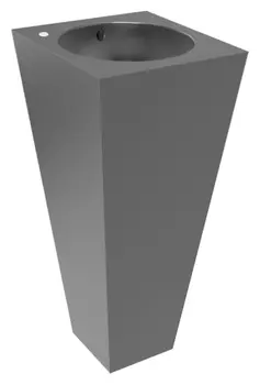 Рукомойник Senda Prisma fs satin w 210630013 с отверстием под смеситель