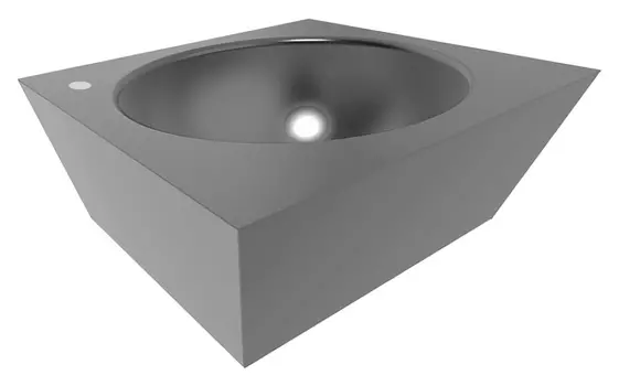 Рукомойник Senda Prisma satin w/o отверстие слева