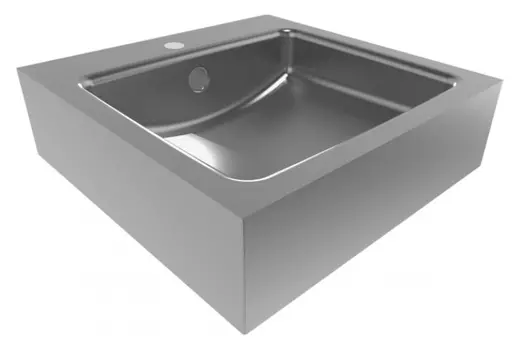 Рукомойник Senda Unito satin w 215810014 с отверстием под смеситель