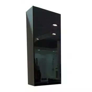 Шкаф Акватон Ричмонд одностворчатый, черный