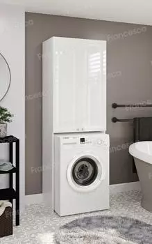 Шкаф напольный для стиральной машины Francesca Империя 67 белый