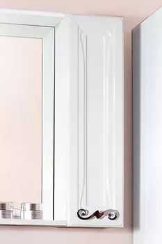 Шкаф навесной Бриклаер Адель 20 белый глянец