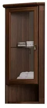 Шкаф навесной Opadiris Клио 32 угловой, орех антикварный