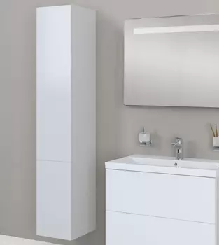 Шкаф-пенал Am.Pm Gem 30 подвесной, белый