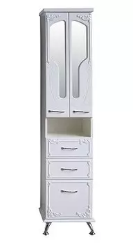 Шкаф-пенал Атолл Барселона белый