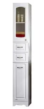 Шкаф-пенал Бриклаер Анна 32 с бельевой корзиной