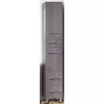 Шкаф-пенал Бриклаер Чили 34, серый