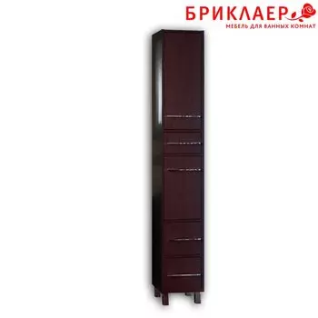 Шкаф-пенал Бриклаер Чили 34, венге