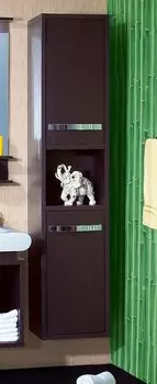 Шкаф-пенал Бриклаер Куба 38 подвесной, венге