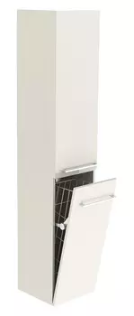 Шкаф-пенал De Aqua Тока 1S с б/к белый