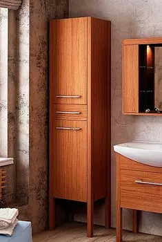 Шкаф-пенал EcoGreen Эллис, коричневый