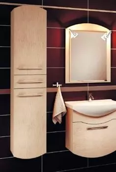 Шкаф-пенал EcoGreen Лори, дуб