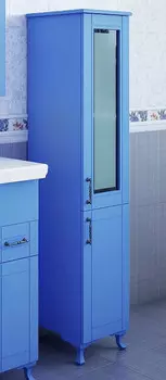 Шкаф-пенал Sanflor Глория R, голубой
