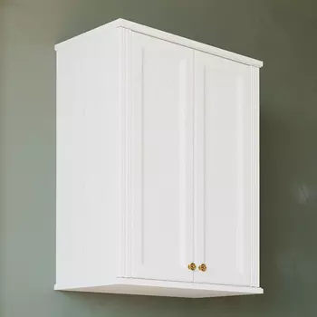 Шкаф ValenHouse Лиора 65 белый, фурнитура золото