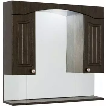 Шкаф-зеркало 90 13.24, венге