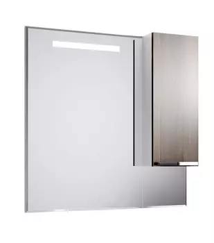 Шкаф-зеркало Alavann Латте 100, венге