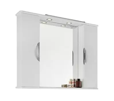 Шкаф-зеркало для ванной 105 1.16, белый