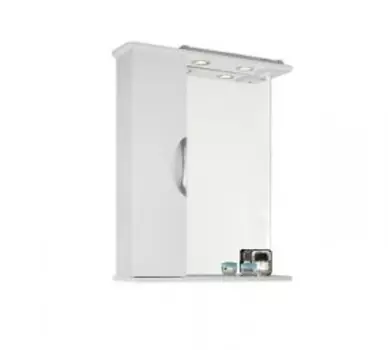 Шкаф-зеркало для ванной 65 1.16, белый