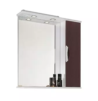 Шкаф-зеркало для ванной 85 1.16, венге