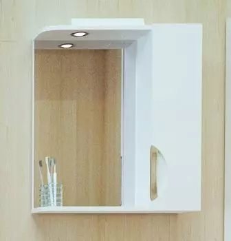 Шкаф-зеркало Velvex Belvento Quadro 60