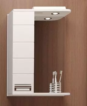 Шкаф-зеркало Velvex Coletti 50