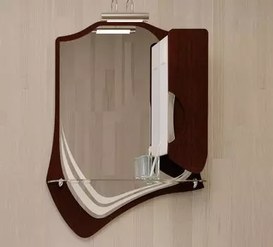 Шкаф-зеркало Velvex Dali 60