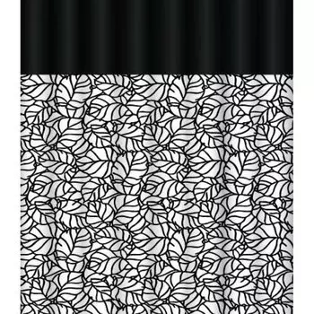 Штора для ванной комнаты LeMark Black lounge C2018T042