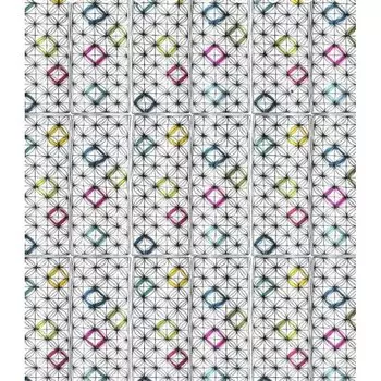 Штора для ванной комнаты LeMark Diamond shapes C2018T010