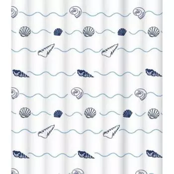 Штора для ванной комнаты LeMark Marine shells C2018T044