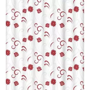 Штора для ванной комнаты LeMark Red wind garden C1820P002