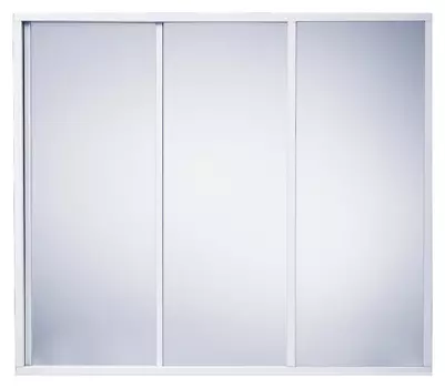 Шторка на ванну Bas Ахин, Мальта, Атланта, Нептун, Индика 3 ств., пластик