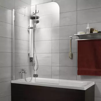 Шторка на ванну Radaway Torrenta PND 120 прозрачное стекло L
