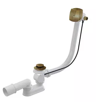 Слив-перелив AlcaPlast A564ANTIC с наливом через перелив