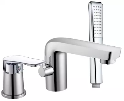 Смеситель 1 Orange Berti M17-333cr на борт ванны