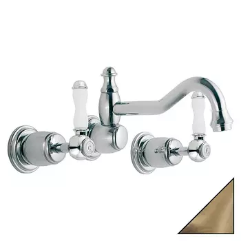 Смеситель Bandini Antica 560.620 Br С ВНУТРЕННЕЙ ЧАСТЬЮ, для раковины