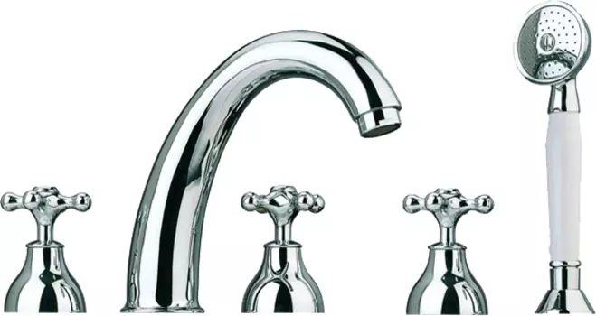 Смеситель Bandini Classic 616.940/21 Cr С ВНУТРЕННЕЙ ЧАСТЬЮ